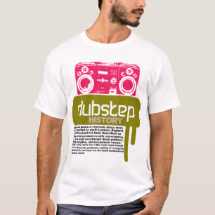 T-shirt d'histoire de Dubstep (NOUVEAU)
