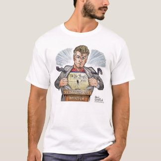 T-shirt d'homme de constitution de Paul de