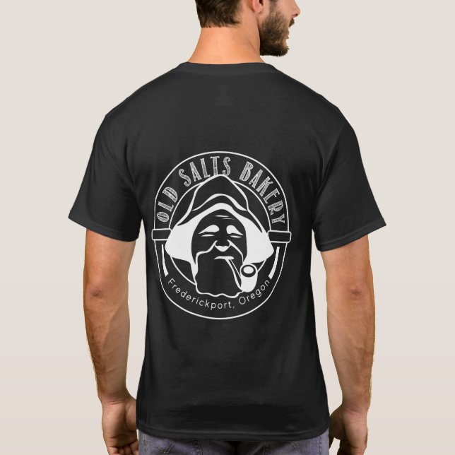 T-shirt d'hommes de couleur de boulangerie de (Dos)