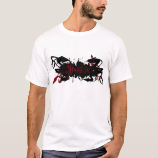 T-shirt d'hommes de graffiti