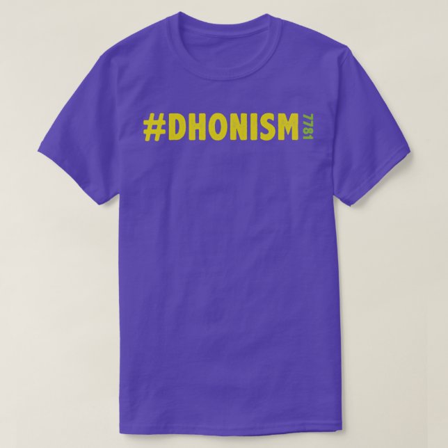 T-shirt Dhonisme MME Dhoni (Design devant)