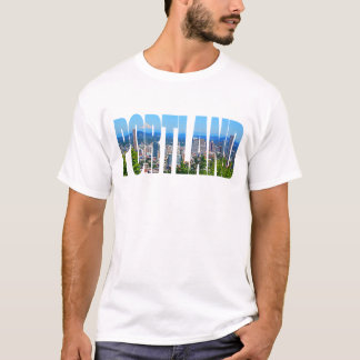 T-shirt d'horizon de Portland