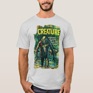 T-shirt d'horreur rétro "LA CRÉATURE"