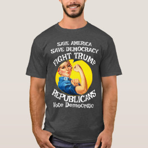 T-SHIRT DHS FBI CBP TRUMP PARTI RÉPUBLICAIN ÉTATS-UNIS AMÉ
