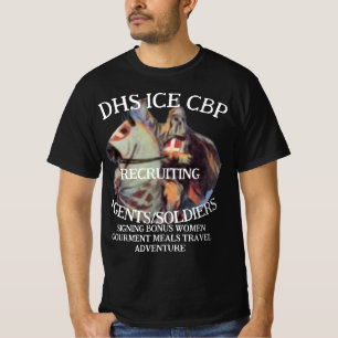 T-shirt DHS ICE CBP Recrutement Clan Homme Naissance Natio
