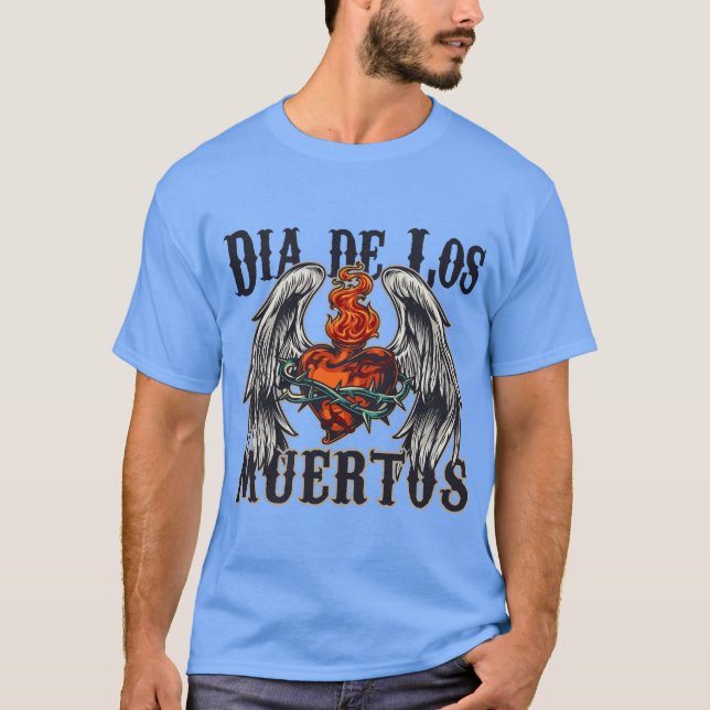 T-SHIRT DIA DE LOS MUERTOS (Devant)