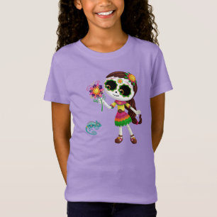 T-Shirt Dia De Los Muertos Catrina