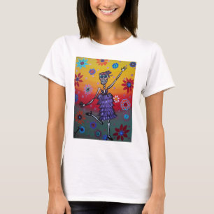 T-SHIRT DIA DE LOS MUERTOS DANCING QUEEN
