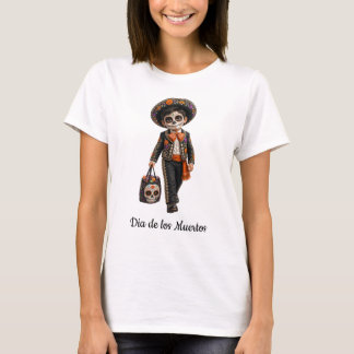 T-shirt Dia de los Muertos Niño