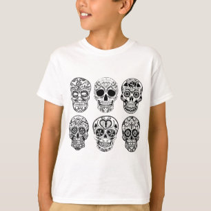 T-shirt Dia de los Muertos Skulls (jour des morts)