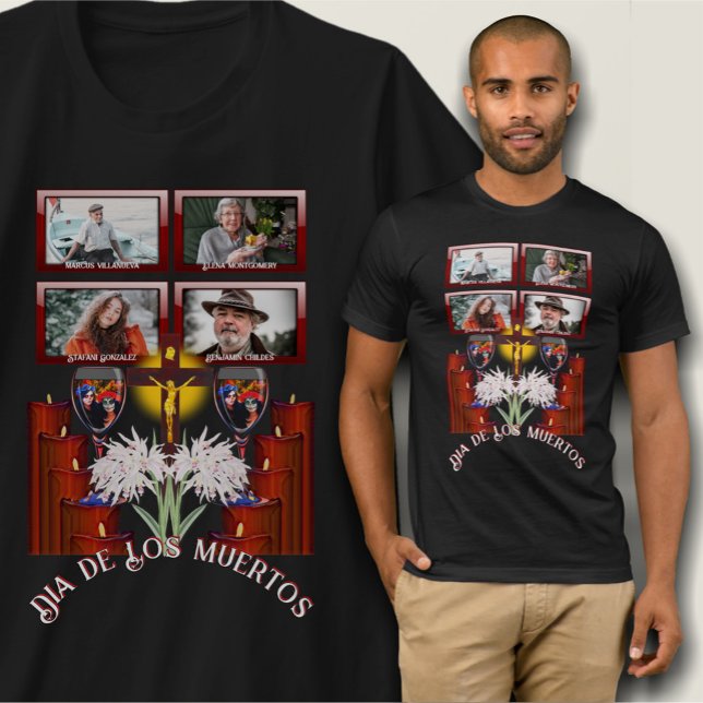 T-shirt Dia de Los Muertos Vallarta Catrinas 1718 (Créateur téléchargé)