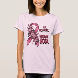 T-shirt Día internacional del Cáncer de Mama