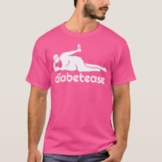 T-shirt diabétaise les hommes réels ont des courbes