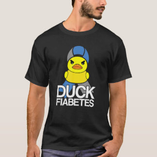 T-shirt Diabète De Type 1 T1D Fiabetes De Canard Pour Diab