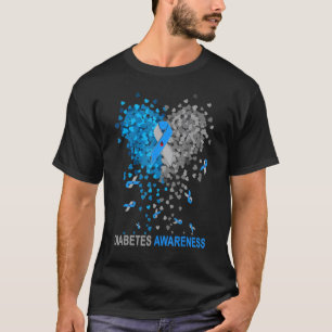 T-shirt Diabète Type 1 Sensibilisation Famille