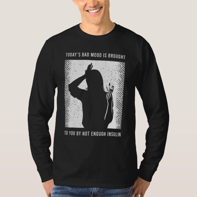 T-shirt Diabetic Awareness Saying (Devant)