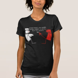 T-shirt diable/ange