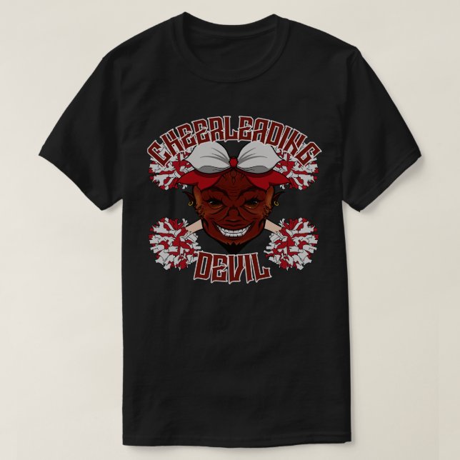 T-shirt Diable cheerled (Design devant)