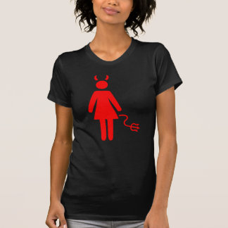 T-shirt Diable de femme de bâton