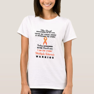 T-shirt Diable fouetté - Sclérose en plaques guerrière Sup
