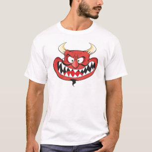 T-shirt Diable mauvais riant fou