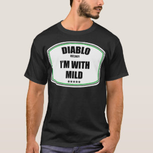 T-shirt DIABLO Hot Packet Halloween Taco Costume Correspon