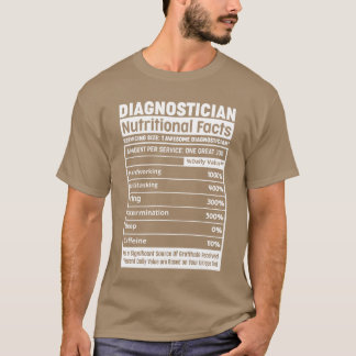 T-shirt DIAGNOSTICIEN Squadeam Nutritionnel Professionnel