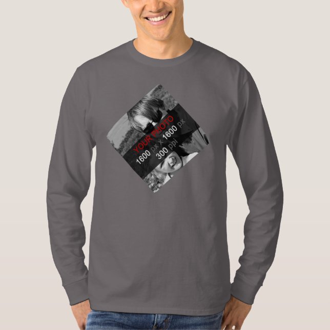 T-shirt Diagonale des créations personnelles (Devant)