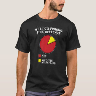 T-shirt Diagramme circulaire de pêche humour de pêcheur hi