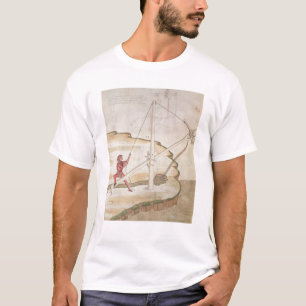 T-shirt Diagramme d'une méthode de fournir l'eau