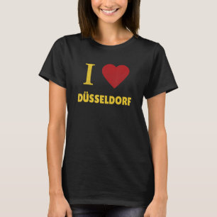 T-shirt Dialecte de Düsseldorf Rhine Westphalie Allemagne