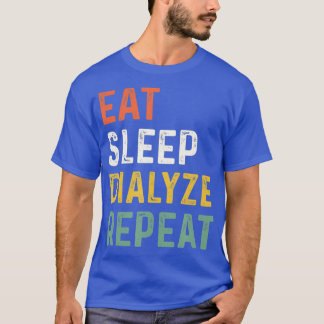 T-shirt Dialyse Cadeau Retro Kidney Infirmière Dialyse Cad