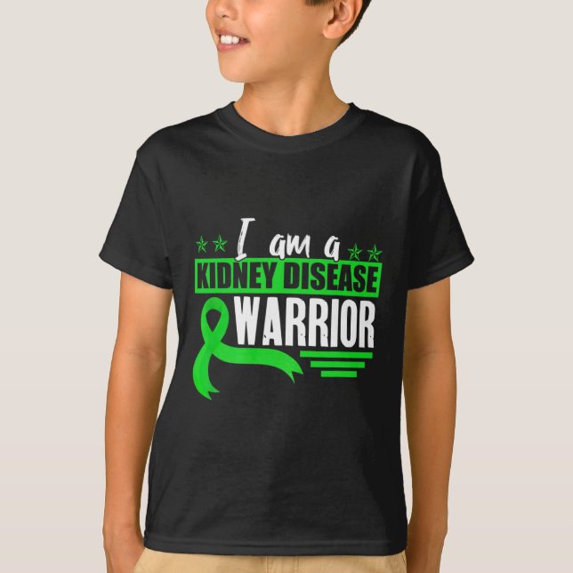 T-shirt Dialyse du guerrier de la maladie Néphrite Organis (Devant)