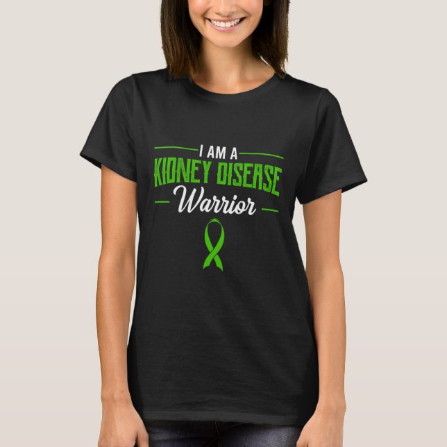 T-shirt Dialyse du guerrier de la maladie Néphrite Organis (Devant)