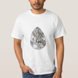 T-shirt Diamant coupé en poires