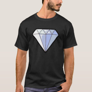 T-shirt Diamant lisse