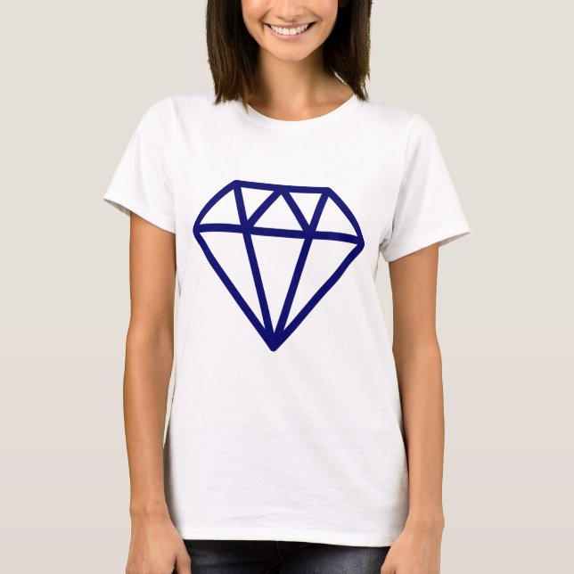 T-shirt Diamant simple (Devant)