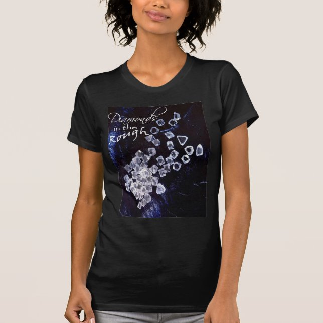 T-shirt Diamants dans le brut (Devant)