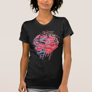T-shirt Diamants et lèvres de Supergirl