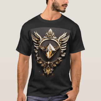 T-shirt Diamond Faith LLC - Élégance en mouvement