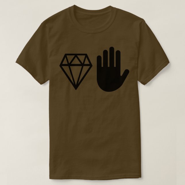 T-shirt Diamond Hands Stock Trader (Design devant)