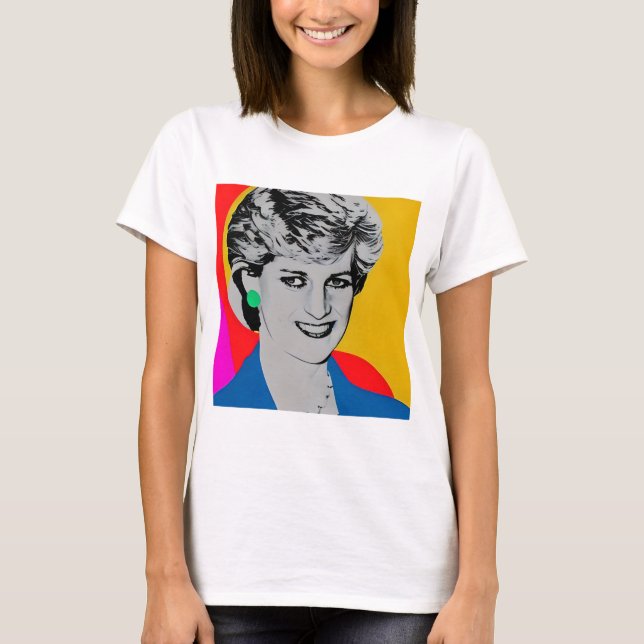 T-shirt Diana Queen of Hearts (Devant)