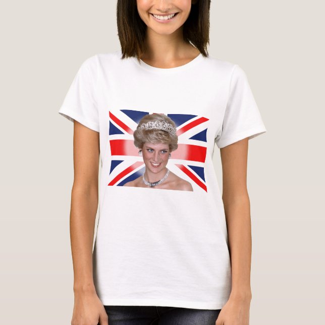 T-shirt Diana Union Jack (Devant)