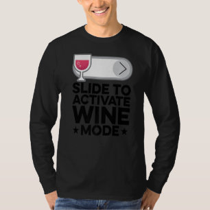 T-shirt Diapositive Pour Activer Le Mode Vin Vin Fabricant