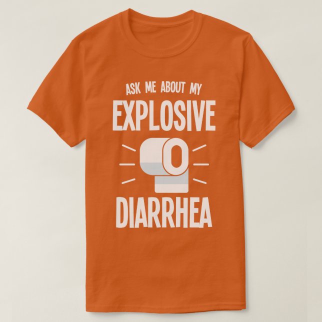 T-shirt Diarrhée (Design devant)