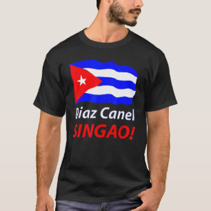 T-shirt Diaz Canel Singao Patria Y Vida Mouvement San Isi
