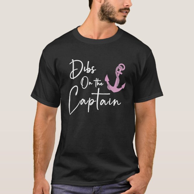 T-shirt Dibs on the Captain (Devant)