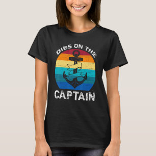 T-shirt Dibs sur la femme du capitaine 11