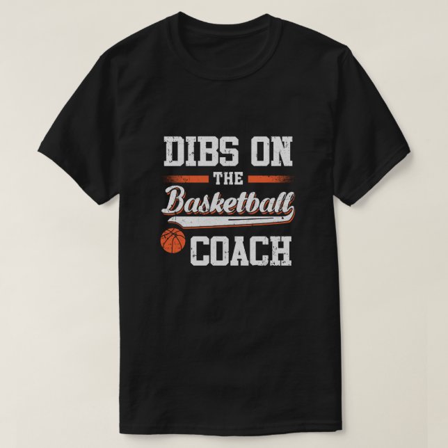 T-shirt Dibs Sur Le Basketball Des Entraîneurs (Design devant)