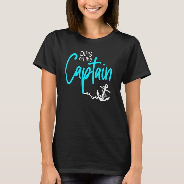 T-shirt Dibs Sur Le Capitaine Feu Capitaine Feu Femme Fill (Devant)